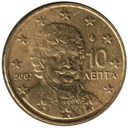 GRECE - 10 cents - 2007