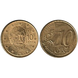 GRECE - 10 cents - 2008