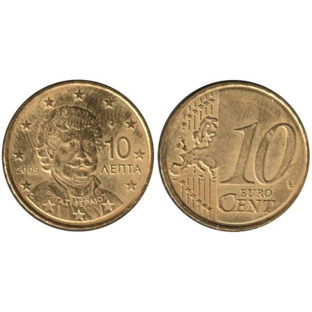 GRECE - 10 cents - 2009 GRECE - 10 cents - 2009