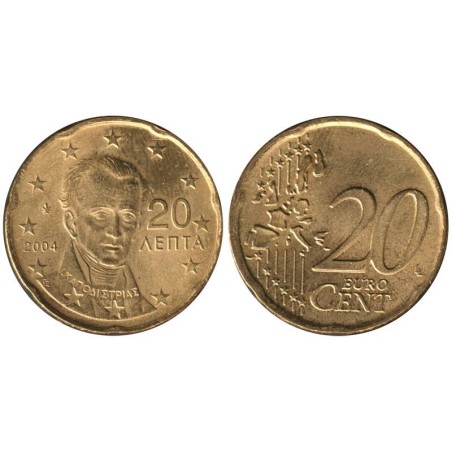GRECE - 20 cents - 2004 GRECE - 20 cents - 2004