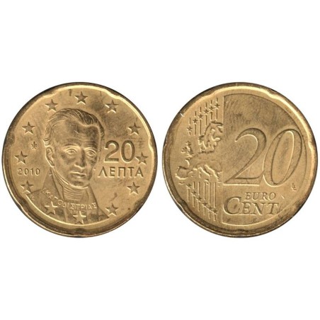 GRECE - 20 cents - 2010 GRECE - 20 cents - 2010