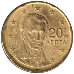 GRECE - 20 cents - 2010