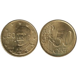 GRECE - 50 cents - 2002