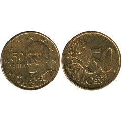 GRECE - 50 cents - 2004