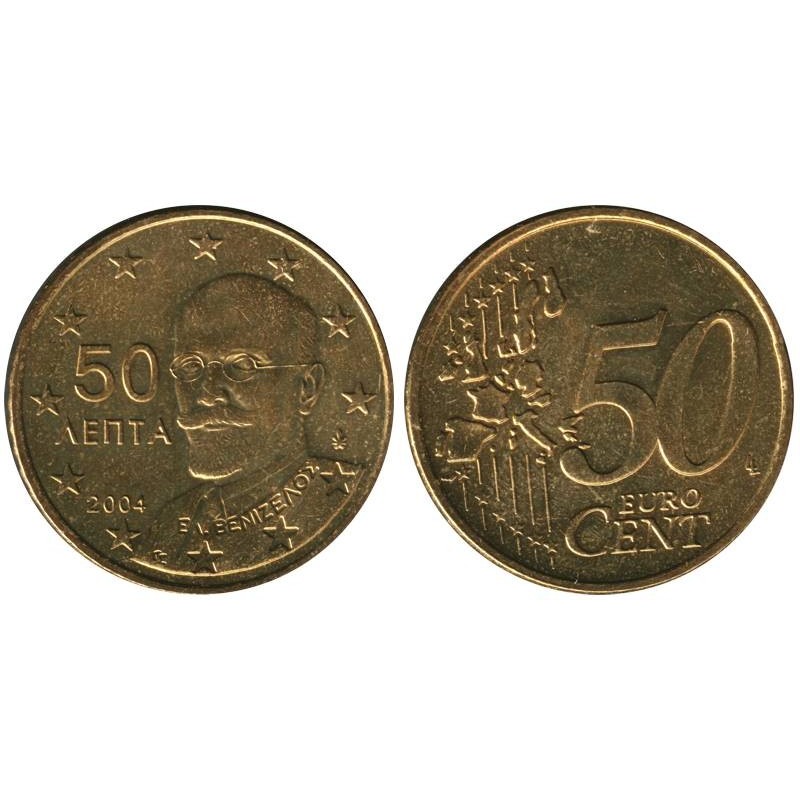 GRECE - 50 cents - 2004
