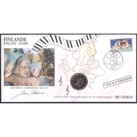 FINLANDE - Numiscover 2 euros - 2009 FINLANDE - Numiscover 2 euros - 2009