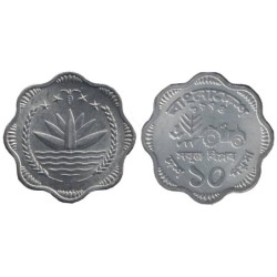 BANGLADESH - Numiscover Coins of all Nations - KM7 - 10 poisha 1974