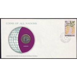 BARBADE - Numiscover Coins of all Nations - KM13 - 25 cents 1979