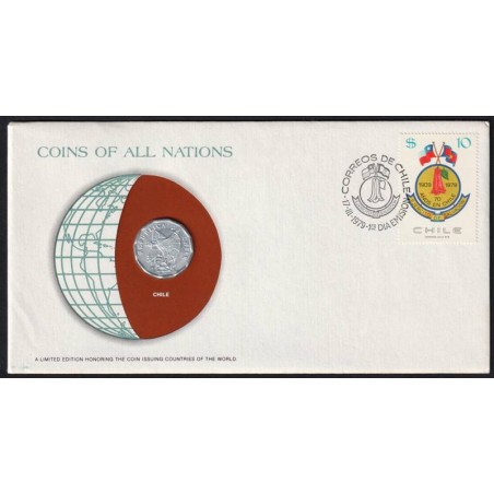 CHILI - Numiscover Coins of all Nations - KM205.a - 10 centavos 1979 CHILI - Numiscover Coins of all Nations - KM205.a - 10 centavos 1979