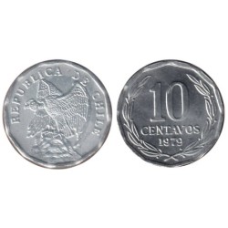 CHILI - Numiscover Coins of all Nations - KM205.a - 10 centavos 1979