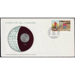 ETATS AFRIQUE CENTRALE - Numiscover Coins of all Nations - KM8 - 1 franc 1976
