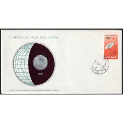 MYANMAR - Numiscover Coins of all Nations - KM41 - 25 pyas 1966