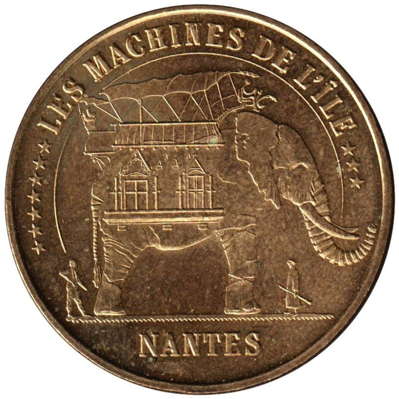 44-0651 - Nantes - Machines de l'île - Le grand éléphant - 2007