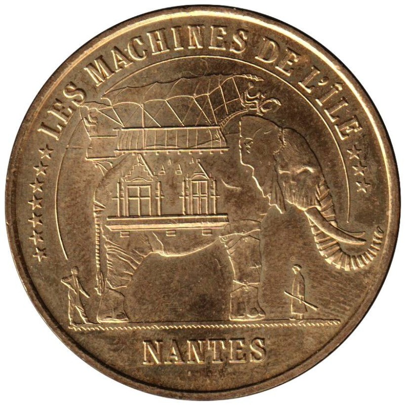 44-0651 - Nantes - Machines de l'île - Le grand éléphant - 2007