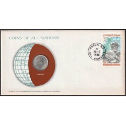 COMORES - Numiscover Coins of all Nations - KM9 - 50 francs 1975