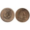 CARAÏBES EST - Numiscover Coins of all Nations - KM4 - 5 cents 1965
