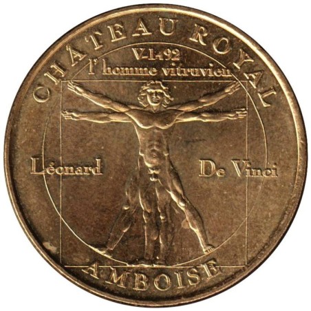 37-0118 - Château d'Amboise - L'homme vitruvien - 2007