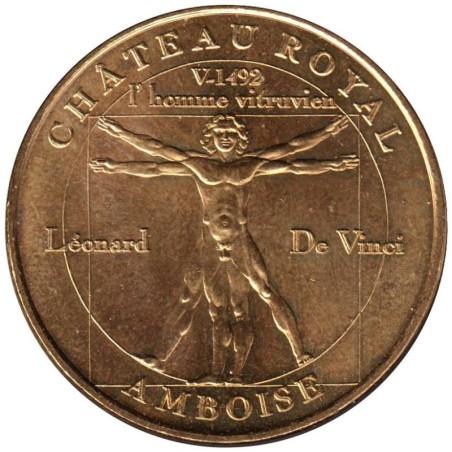 37-0118 - Château d'Amboise - L'homme vitruvien - 2007