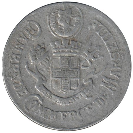 MARSEILLE - 1.1B - Monnaie de nécessité - Chambre de Commerce - 5 centimes 1916 - TB