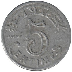 MARSEILLE - 1.1B - Monnaie de nécessité - Chambre de Commerce - 5 centimes 1916 - TB