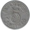 MARSEILLE - 1.1B - Monnaie de nécessité - Chambre de Commerce - 5 centimes 1916 - TB