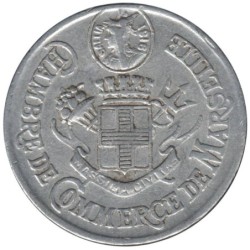 MARSEILLE - 1.2B - Monnaie de nécessité - Chambre de Commerce - 10 centimes 1916 - TB+