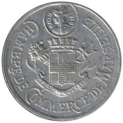 MARSEILLE - 1.2C - Monnaie de nécessité - Chambre de Commerce - 10 centimes 1916 - TTB