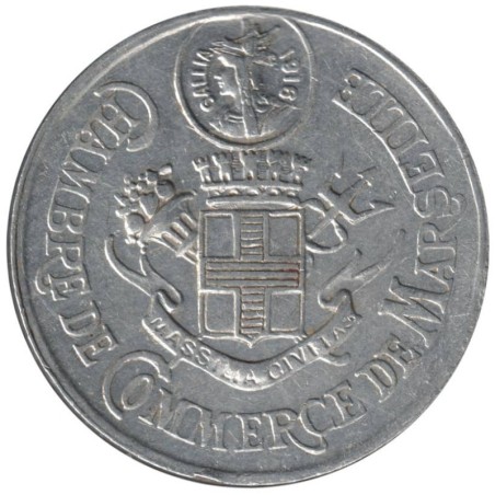MARSEILLE - 1.2C - Monnaie de nécessité - Chambre de Commerce - 10 centimes 1916 - TTB