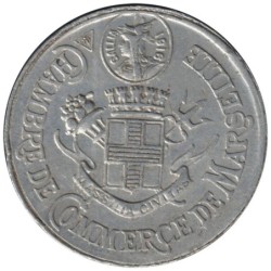 MARSEILLE - 1.2E - Monnaie de nécessité - Chambre de Commerce - 10 centimes 1916 - TTB