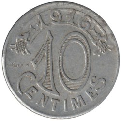 MARSEILLE - 1.2E - Monnaie de nécessité - Chambre de Commerce - 10 centimes 1916 - TTB
