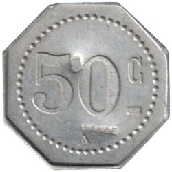 POMPEY - 3.2 - Monnaie de nécessité - Société coopérative La Ruche - 50 centimes - TTB+