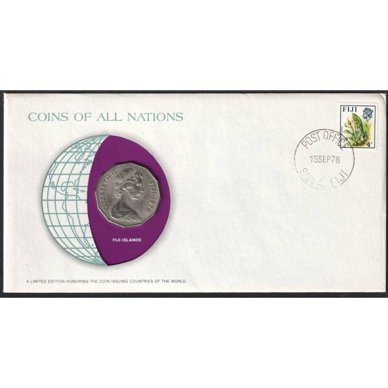 FIDJI - Numiscover Coins of all Nations - KM36 - 50 cents 1976