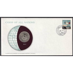 MALTE - Numiscover Coins of all Nations - KM11 - 10 cents 1972