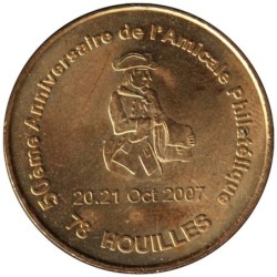 78-0669 - Houilles - 50ème anniv l'Amicale Philatélique - 2007