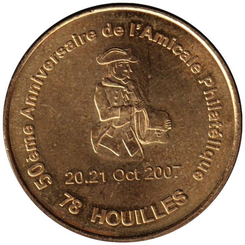78-0669 - Houilles - 50ème anniv l'Amicale Philatélique - 2007