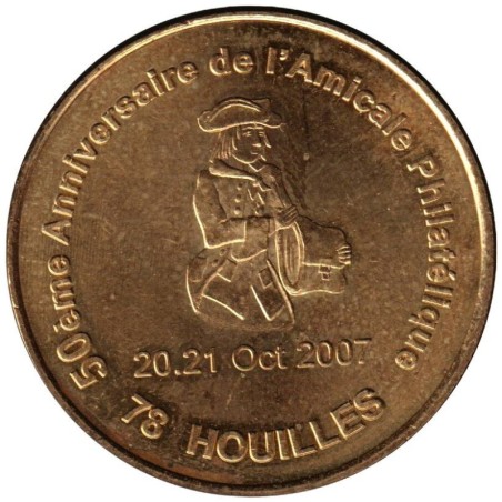 78-0669 - Houilles - 50ème anniv l'Amicale Philatélique - 2007