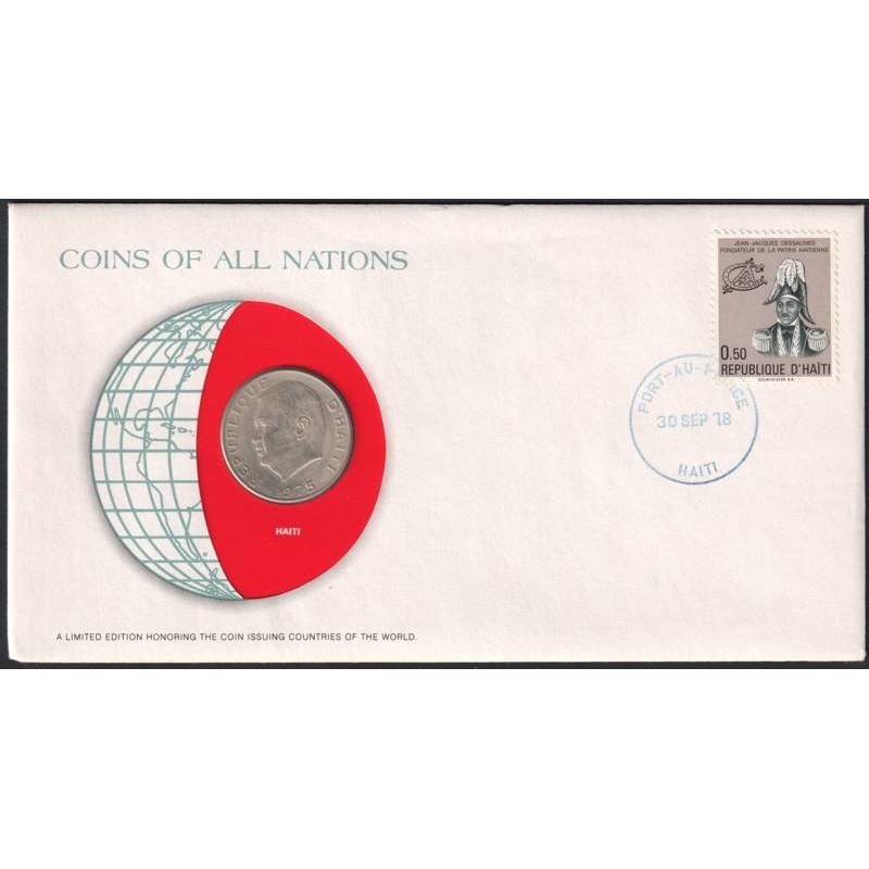 HAITI - Numiscover Coins of all Nations - KM101a - 50 centimes 1975