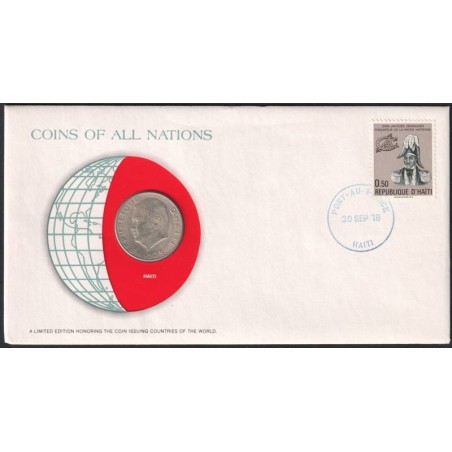 HAITI - Numiscover Coins of all Nations - KM101a - 50 centimes 1975
