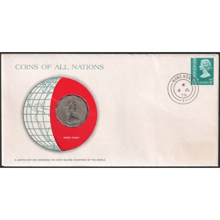 HONG KONG - Numiscover Coins of all Nations - KM37 - 2 dollars 1975