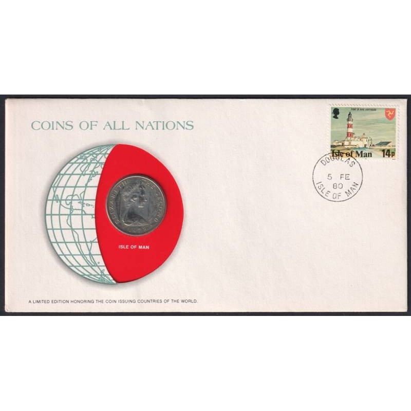 ILE DE MAN - Numiscover Coins of all Nations - KM36.1 - 10 pence 1978