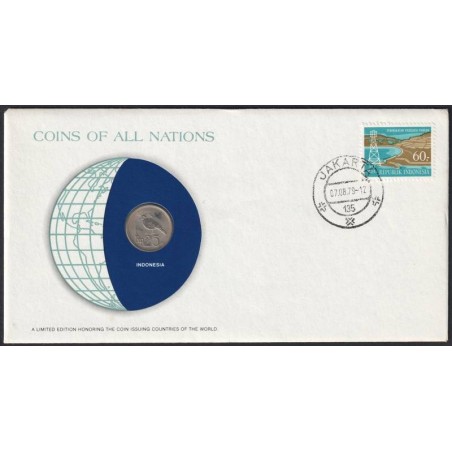INDONESIE - Numiscover Coins of all Nations - KM34 - 25 rupiah 1971