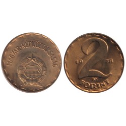 HONGRIE - Numiscover Coins of all Nations - KM591 - 2 forint 1978