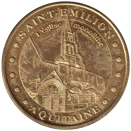 33-0104 - Saint-Emilion - L'église monolithe - 2007