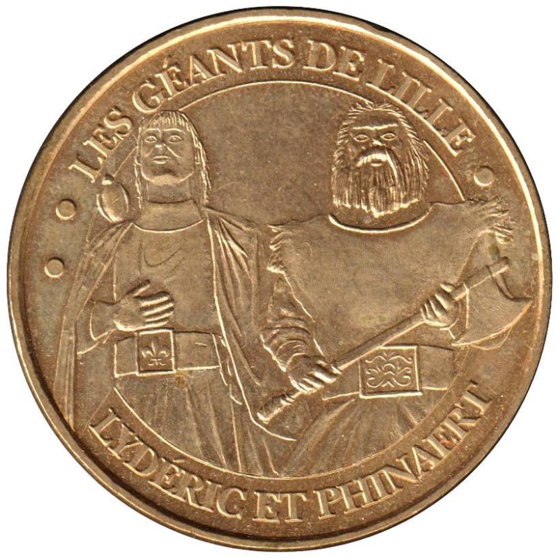 59-0635 - Géants de Lille - Lydéric et Phinaert - 2007