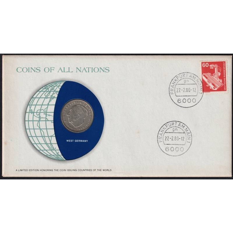 ALLEMAGNE - Numiscover Coins of all Nations - KMA127 - 2 mark 1978 D