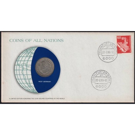 ALLEMAGNE - Numiscover Coins of all Nations - KMA127 - 2 mark 1978 D