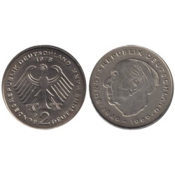 ALLEMAGNE - Numiscover Coins of all Nations - KMA127 - 2 mark 1978 D