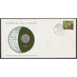 ZIMBABWE - Numiscover Coins of all Nations - KM4 - 20 cents 1980