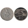ZIMBABWE - Numiscover Coins of all Nations - KM4 - 20 cents 1980