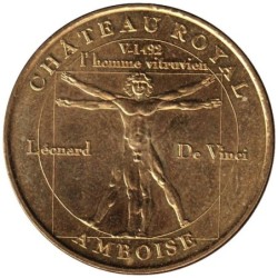 37-0118 - Château d'Amboise - L'homme vitruvien - 2007